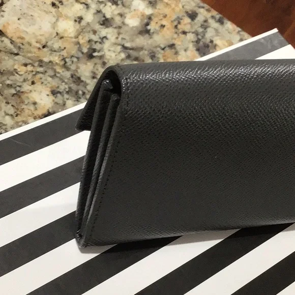 New Salvatore Ferragamo Leather Wallet Stromboli Sand - Picture 10 of 13